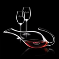 48 Oz. Reyna Crystalline Decanter w/ 2 Wine Glasses